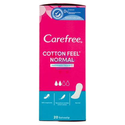 CAREFREE SALVASLIP COTTON FEEL NORMAL FRAGRANZA FRESCA 20 PEZZI