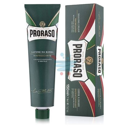 PRORASO SAPONE DA BARBA RINFRESCANTE E TONIFICANTE PER TUTTE LE BARBE CON MENTOLO 150 ML