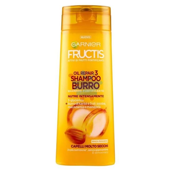 FRUCTIS SHAMPOO PER CAPELLI OIL REPAIR 3 BURRO 250 ML