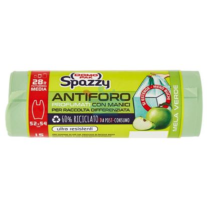 DOMOPAK SPAZZY SACCHETTI SPAZZATURA MELA VERDE ANTIFORO