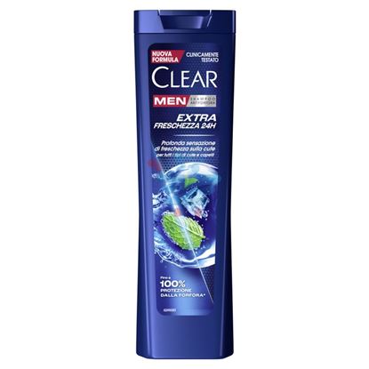 CLEAR MEN SHAMPOO ANIFORFORA EXTRA FRESCHEZZA 24H TUTTI I TIPI DI CUTE E CAPELLI 225 ML