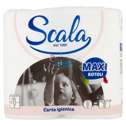 SCALA MAXI CARTA IGIENICA 4 ROTOLI