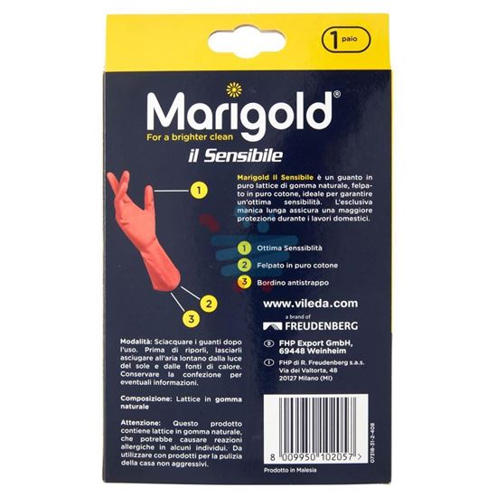 MARIGOLD GUANTI IL SENSIBILE 7½ MEDIUM