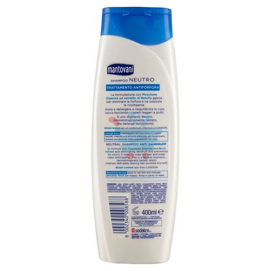 MANTOVANI SHAMPOO ANTIFORFORA 400ML