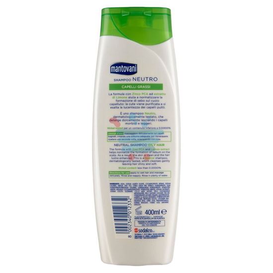 MANTOVANI SHAMPOO CAPELLI GRASSI 400ML