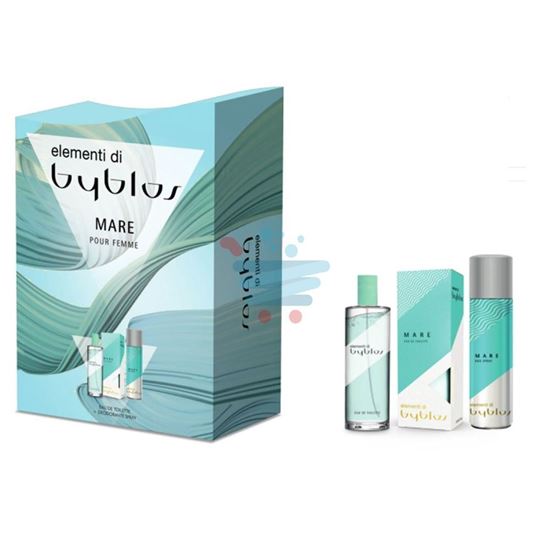 BYBLOS ELEMENTI MARE EAU DE TOILETTE 120ML+DEODORANTE CORPO 150ML