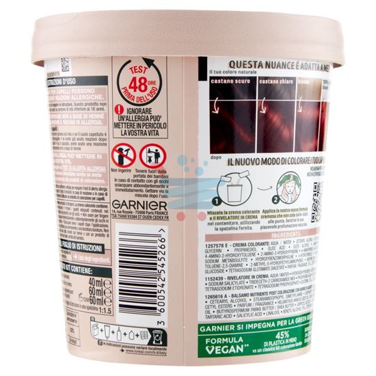 GARNIER GOOD 5.5 CASTANO RAMATO IBISCO, COLORAZIONE PERMANENTE SENZA AMMONIACA, 90% ORIGINE NATURALE