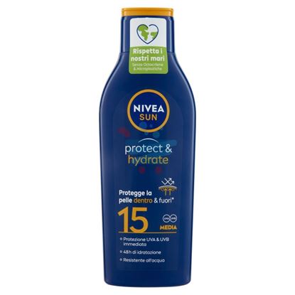 NIVEA SUN PROTECT & HYDRATE 15 MEDIA 200 ML