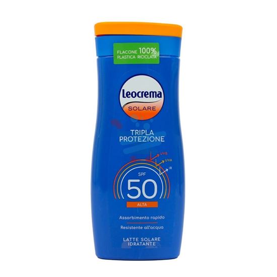 LEOCREMA SOLARE TRIPLA PROTEZIONE LATTE SOLARE IDRATANTE SPF 50 200 ML