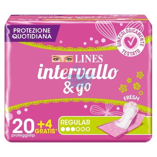 LINES INTERVALLO & GO RIPIEGATO FRESH 24 PEZZI