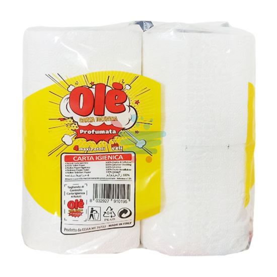 OLE CARTA IGIENICA 4 ROTOLI MAXI 3 VELI