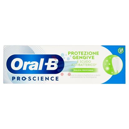 ORAL-B PRO-SCIENCE DENTIFRICIO PROTEZIONE GENGIVE E SCUDO ANTIBATTERICO PULIZIA PROFONDA 75 ML