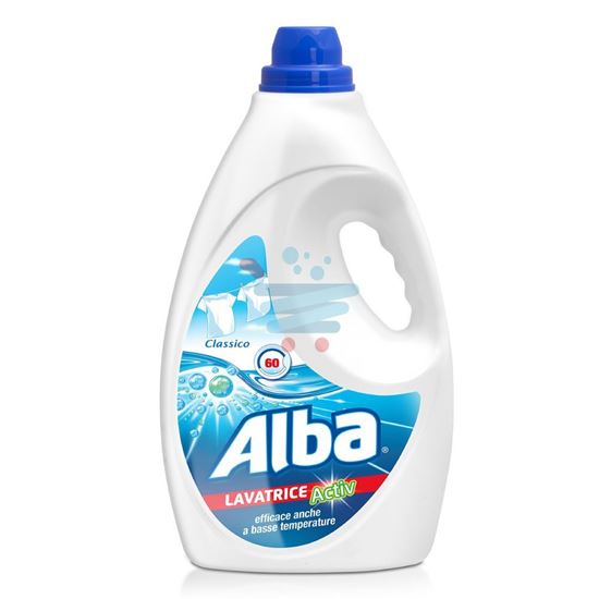 ALBA DETERSIVO LAVATRICE LIQUIDO CLASSICO 60 LAVAGGI 3 LT