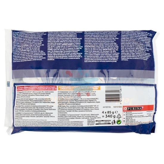 FELIX SENSATIONS JELLIES SELEZIONI DELIZIOSE IN GELATINA (MANZO/POMODORO & POLLO/CAROTE) 4 X 85 G