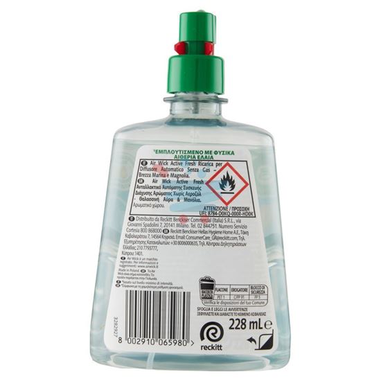 AIRWICK ACTIVE FRESH RICARICA BREZZA MARINA 228ML