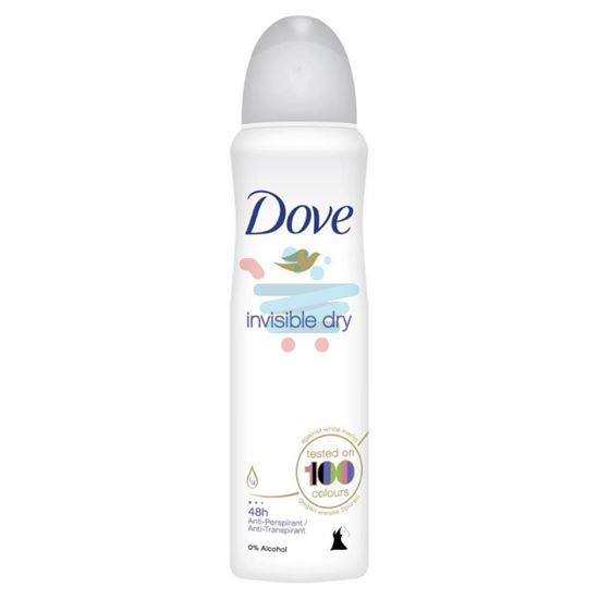 DOVE DEO SPRAY INVISIBLE CARE 150ML