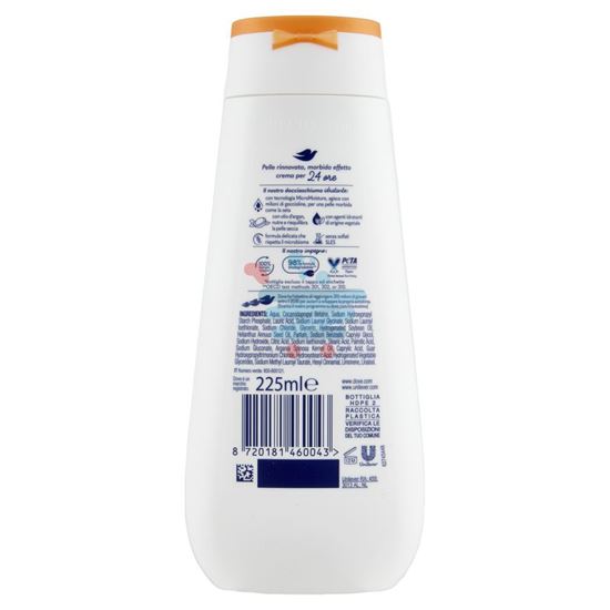 DOVE ADVANCED CARE DOCCIASCHIUMA DOLCE NUTRIMENTO OLIO D'ARGAN 225 ML