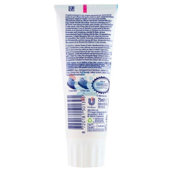 MENTADENT KIDS 0-6 ANNI SUPER MARIO GUSTO FRUTTA 75 ML
