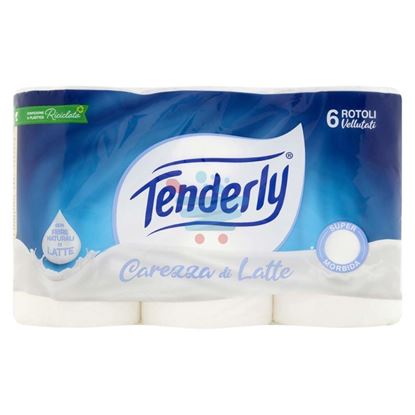 TENDERLY CARTA IGIENICA DI LATTE 6 ROTOLI
