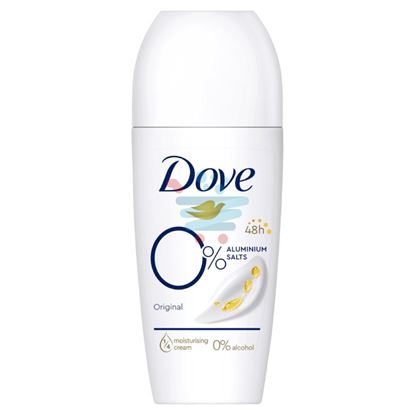 DOVE DEO ROLL-ON ORIGINAL 0% SALI 50ML