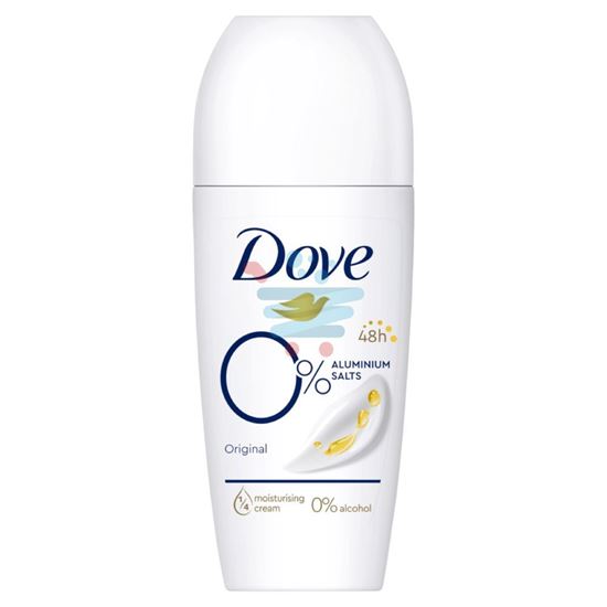 DOVE DEO ROLL-ON ORIGINAL 0% SALI 50ML
