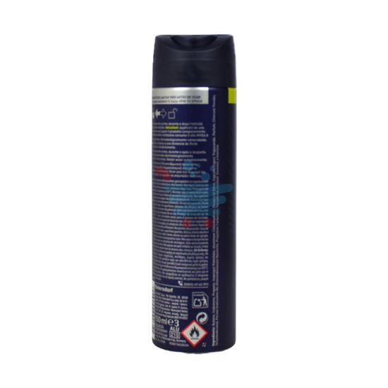 NIVEA MEN DEODORANTE SPRAY DEEP SPORT 72H BLACK CARBON 150 ML