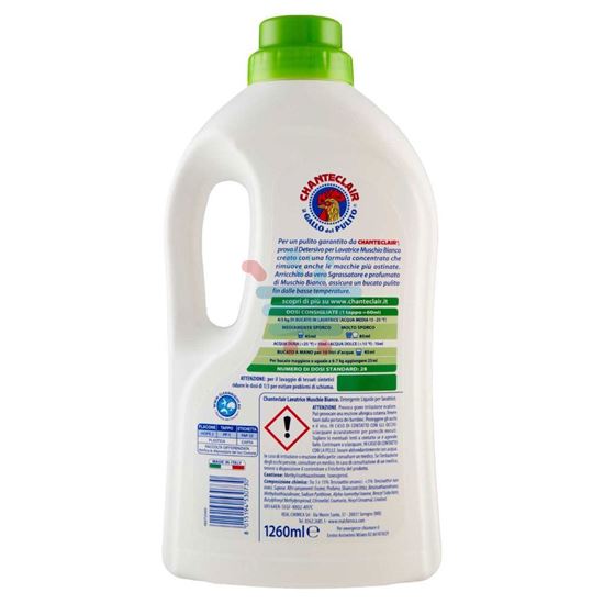 CHANTECLAIR DETERSIVO LAVATRICE MUSCHIO BIANCO 28 LAVAGGI