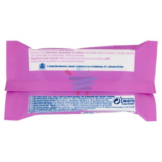 CHILLY SALVIETTE INTIME LENITIVO 12 PEZZI