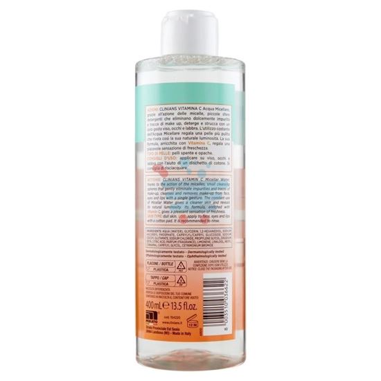 CLINIANS ACQUA MICELLARE VITAMINA C 400ML