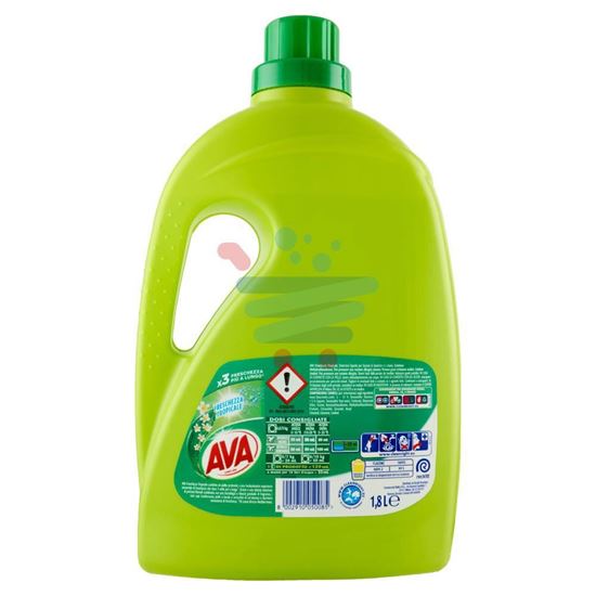 AVA DETERSIVO DETERSIVO LAVATRICE LIQUIDO FRESCHEZZA 36 LAVAGGI 1,8LT