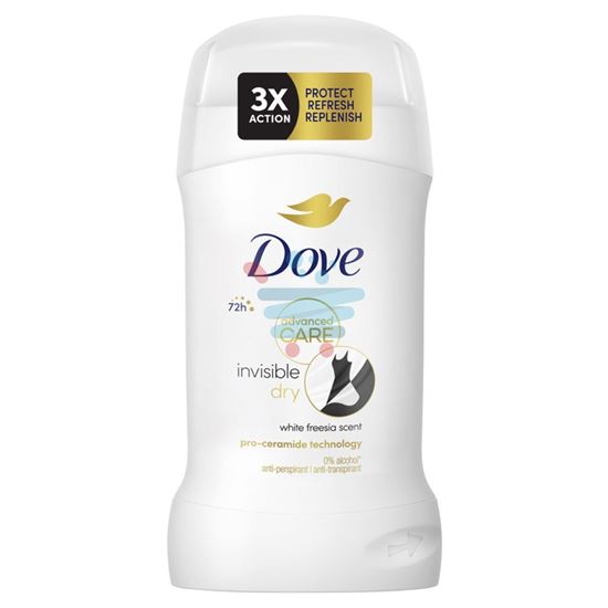 DOVE DEO STICK 72h ADVANCED CARE INVISIBLE DRY 50ML