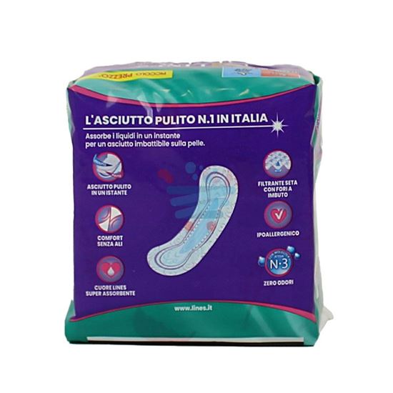LINES SETA ULTRA ASSORBENTE ANATOMICO  12PZ