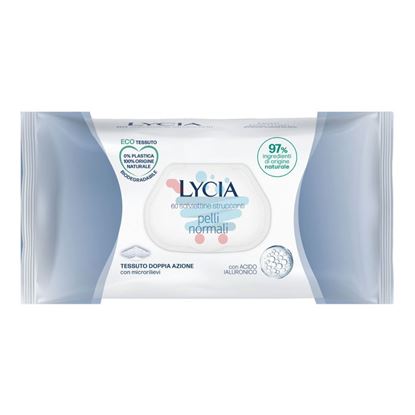 LYCIA SALVIETTE STRUCCANTI PELLI NORMALI 60 PEZZI
