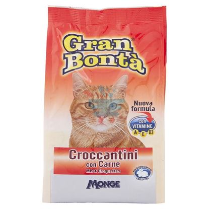 MONGE GRAN BONTA' GATTO CROCCHETTE CARNE 400GR.