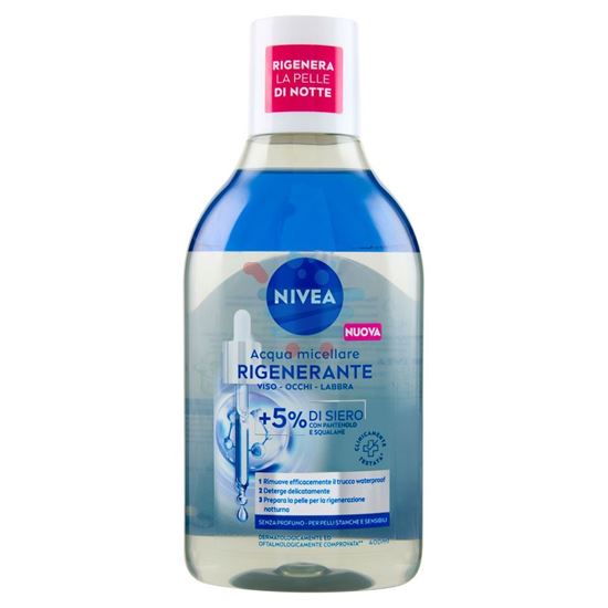 NIVEA ACQUA MICELLARE RIGENERANTE PER PELLI STANCHE E SENSIBILI 400 ML
