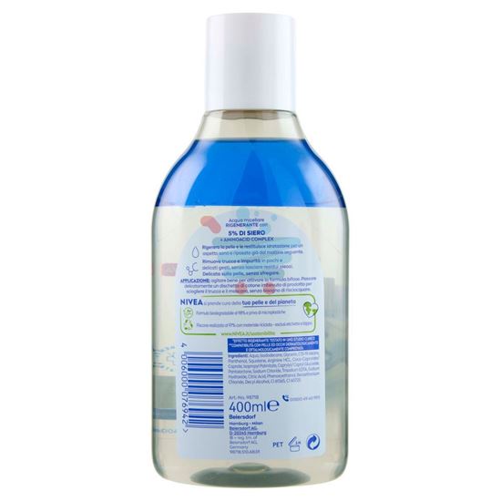 NIVEA ACQUA MICELLARE RIGENERANTE PER PELLI STANCHE E SENSIBILI 400 ML