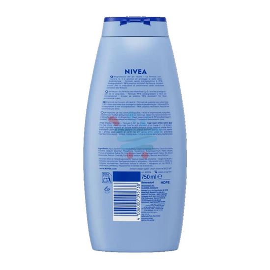 NIVEA BAGNO CREME VELLUTANTE 750ML