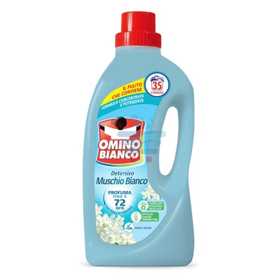 OMINO BIANCO LAVATRICE MUSCHIO BIANCO 35 LAVAGGI 1400ML