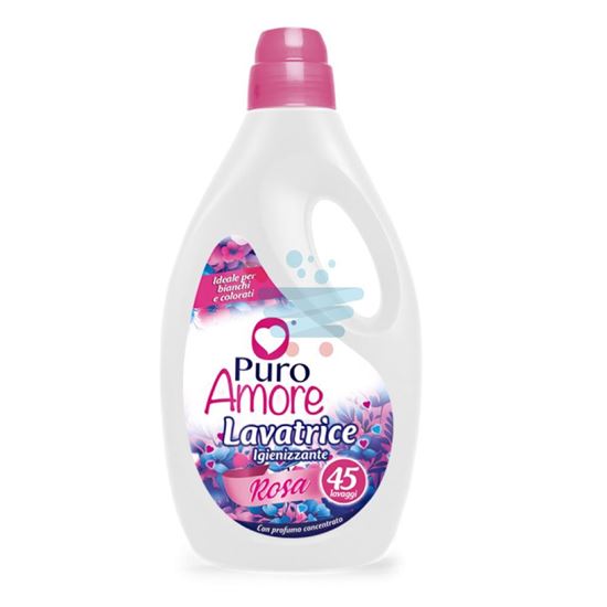 PURO AMORE LAVATRICE LIQUIDO ROSA 45 LAVAGGI