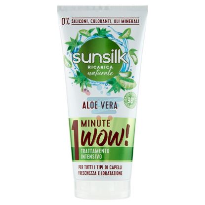 SUNSILK MASCHERA 1MIN ALOE VERA 180ML