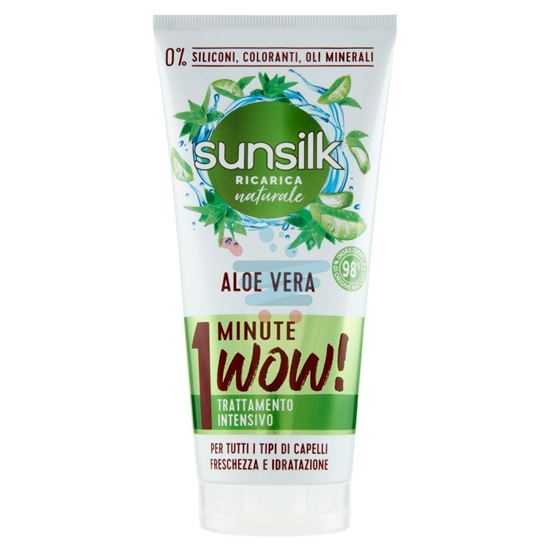 SUNSILK MASCHERA 1MIN ALOE VERA 180ML