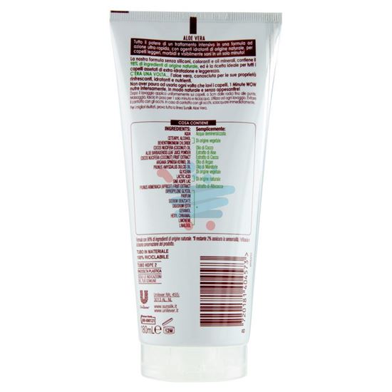SUNSILK MASCHERA 1MIN ALOE VERA 180ML