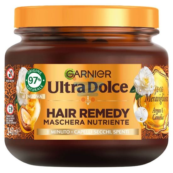 ULTRA DOLCE HAIR REMEDY MASCHERA NUTRIENTE CAPELLI SECCHI OLII MERAVIGLIOSI ARGAN E CAMELIA  340 ML