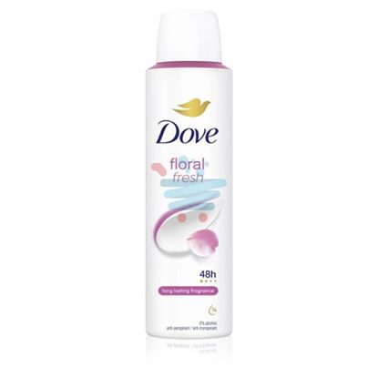 DOVE DEO SPRAY FRESH FLORAL 150ML