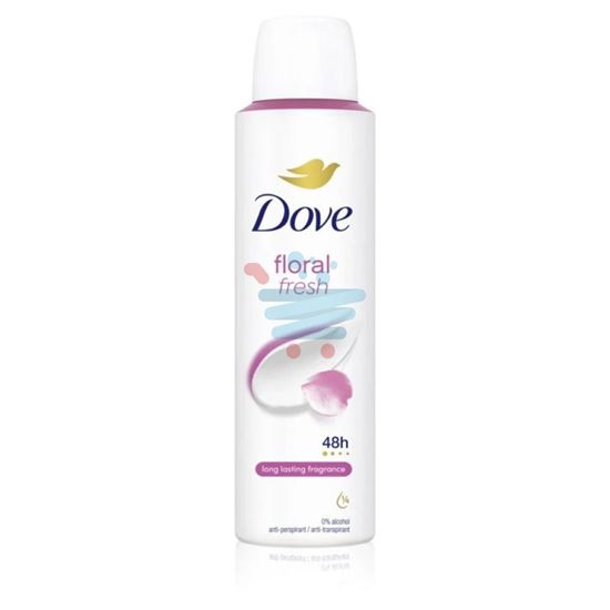 DOVE DEO SPRAY FRESH FLORAL 150ML