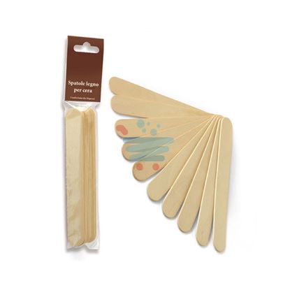 HOLIDAYS SPATOLA STENDICERA IN LEGNO MONOUSO 10PZ