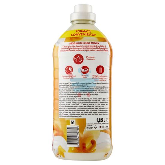 LENOR AMMORBIDENTE LAVATRICE CONCENTRATO ORO E FIORI DI VANIGLIA 87 LAVAGGI 1,827 L