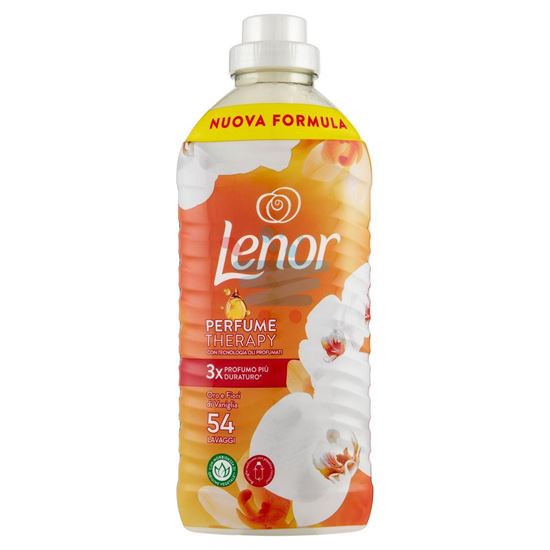 LENOR AMMORBIDENTE LAVATRICE CONCENTRATO ORO E FIORI DI VANIGLIA 54 LAVAGGI 1134 ML