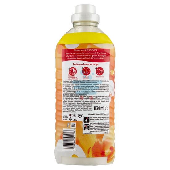 LENOR AMMORBIDENTE LAVATRICE CONCENTRATO ORO E FIORI DI VANIGLIA 54 LAVAGGI 1134 ML