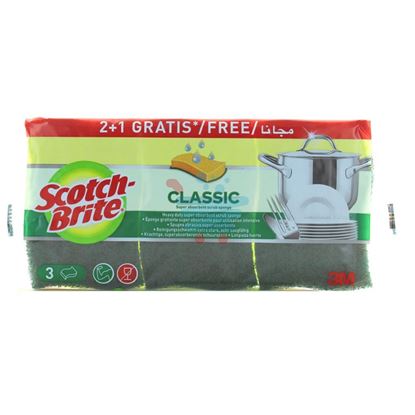 SCOTCH BRITE SPUGNA VEGETALE 2+1 PZ